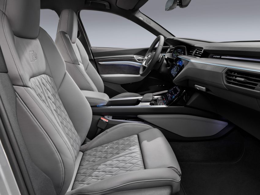 2020 Audi e-tron Sportback – sleek SUV coupe debuts with 355 hp, 561 Nm; 0-100 km/h in 6.6s, 446 km range 1048554