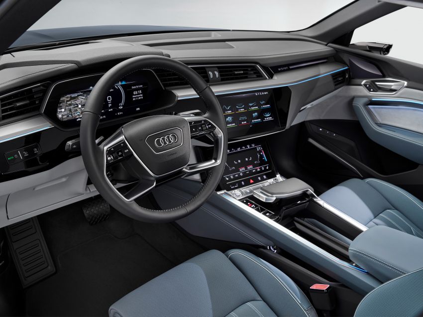 Audi e-tron Sportback – SUV coupe EV 355 hp, 561 Nm 1049029