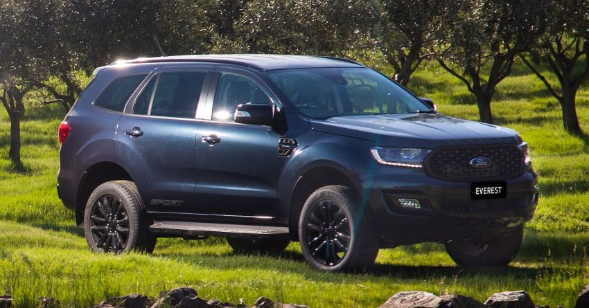 Ford Everest Sport 2020 diperkenal di Thai – RM193k 1048167