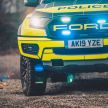 Ford Ranger Raptor, Focus ST wagon kereta polis UK