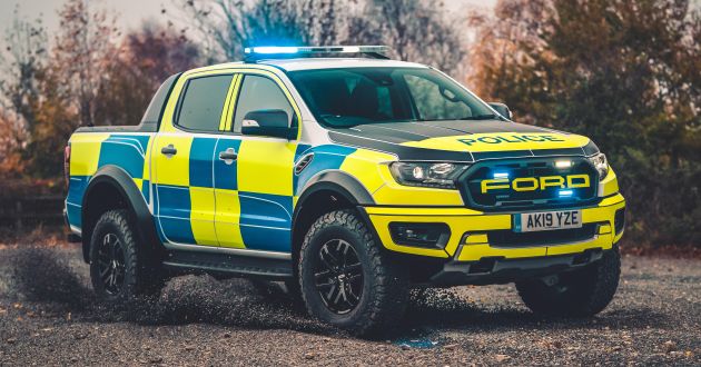 Ford Ranger Raptor, Focus ST Wagon – UK’s cop cars