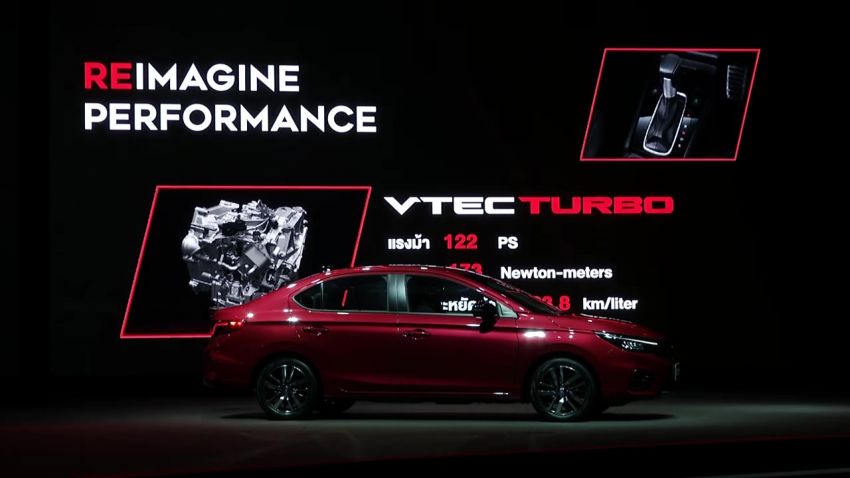 2020 Honda City debuts in Thailand – new fifth-gen model gets a 1.0L turbo engine with 122 PS, 173 Nm Image #1050809