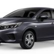 2020 Honda City compared against B-segment sedan competition – Toyota Vios, Nissan Almera and Mazda 2