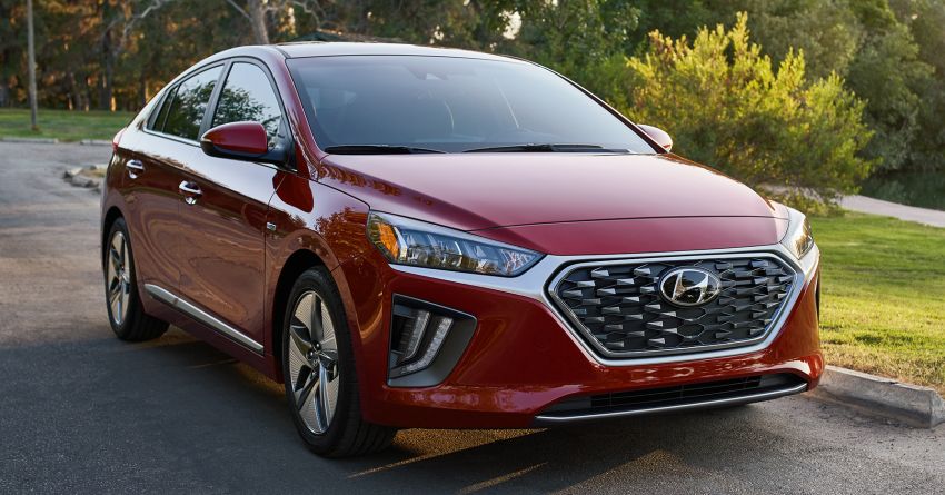 2020 Hyundai Ioniq – facelifted trio launched in the US 1049202