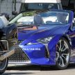 SPIED: Lexus LC Convertible seen during photoshoot!