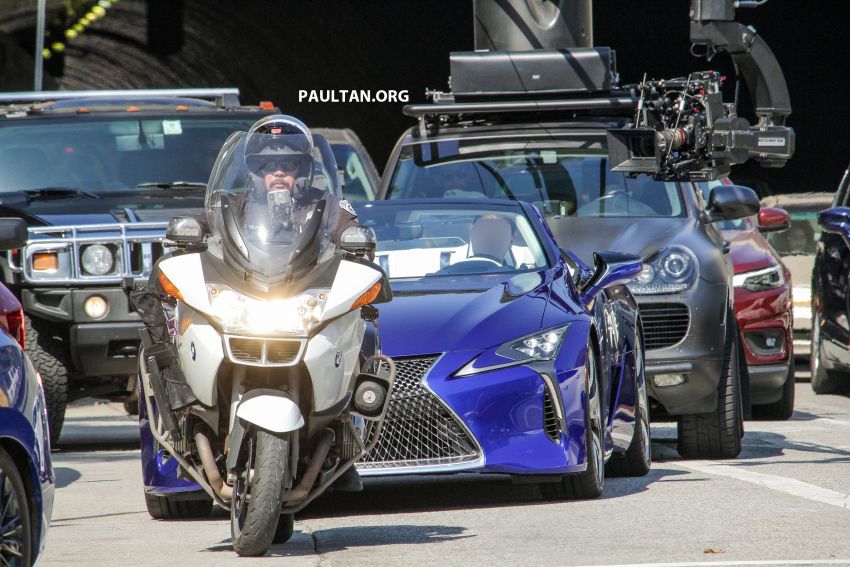SPIED: Lexus LC Convertible seen during photoshoot! 1040032