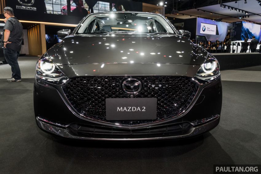 Thai Motor Expo: Mazda 2 facelift dilancar dengan pilihan enjin 1.3L petrol dan 1.5L diesel, tujuh varian 1053892