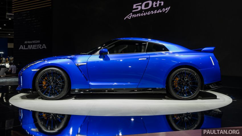 2019 Thai Motor Expo: Nissan GT-R 50th Anniversary Edition – special R35 looks stunning in Bayside Blue 1053578