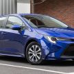 Toyota Corolla sedan tiba di Australia – 1.8L Hybrid dan 2.0L NA pilihan manual & auto, bermula RM66k