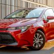 Toyota Corolla sedan tiba di Australia – 1.8L Hybrid dan 2.0L NA pilihan manual & auto, bermula RM66k