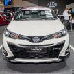 2020 Toyota Yaris and Yaris Ativ on display at Thailand Motor Expo – new 1.2L engine with VVT-iE; 3 variants