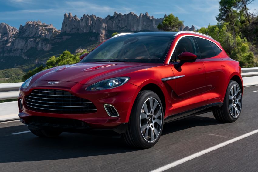 Aston Martin DBX SUV revealed – 4.0L twin-turbo V8 with 550 PS, 700 Nm, 9-speed auto, AWD, from RM798k Image #1048139