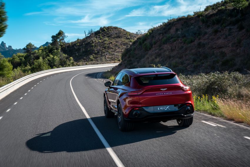 Aston Martin DBX SUV revealed – 4.0L twin-turbo V8 with 550 PS, 700 Nm, 9-speed auto, AWD, from RM798k 1048142