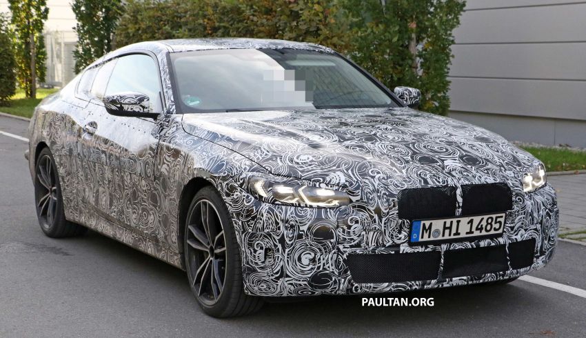 SPIED: G22 BMW 4 Series sighted again, with interior 1045075