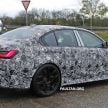 SPIED: G80 BMW M3 shows skin, hides massive grille