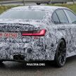 SPIED: G80 BMW M3 shows skin, hides massive grille