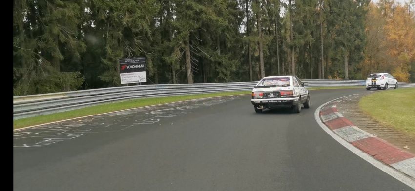 Hadri, Toyota AE86 selamat tiba di Nürburgring! 1039704
