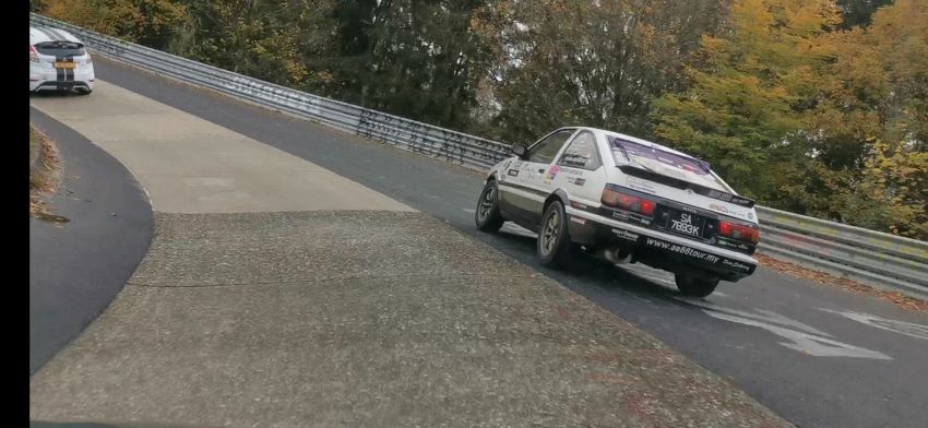 Hadri, Toyota AE86 selamat tiba di Nürburgring! 1039703
