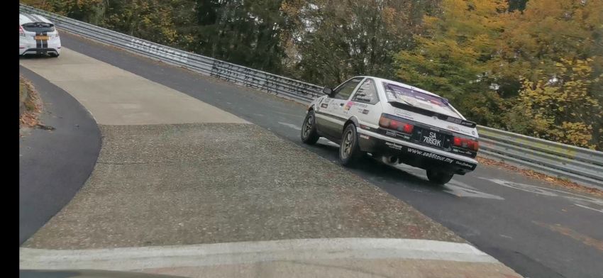 Hadri, Toyota AE86 selamat tiba di Nürburgring! 1039702
