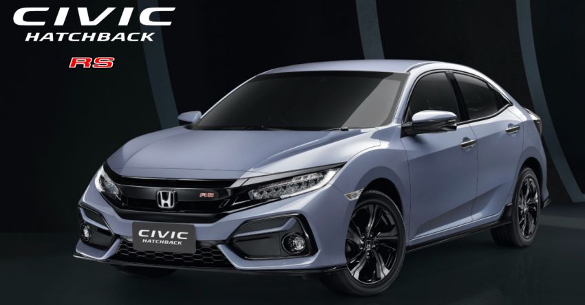 Honda Civic hatchback facelift – sole 1.5 RS variant, Honda Sensing safety suite, RM168k in Thailand 1045298
