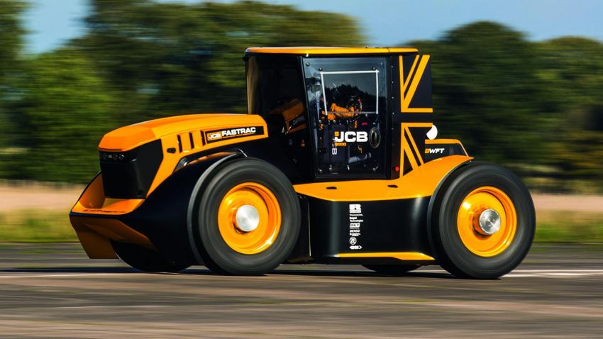 JCB Fastrac Two – Traktor terpantas di dunia, 247.5 km/j dengan enjin diesel 7.2 liter, 1,000 hp/ 2,500 Nm! 1047251