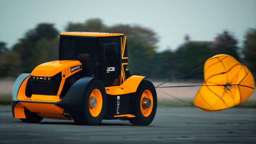 JCB Fastrac Two – Traktor terpantas di dunia, 247.5 km/j dengan enjin diesel 7.2 liter, 1,000 hp/ 2,500 Nm! 1047250