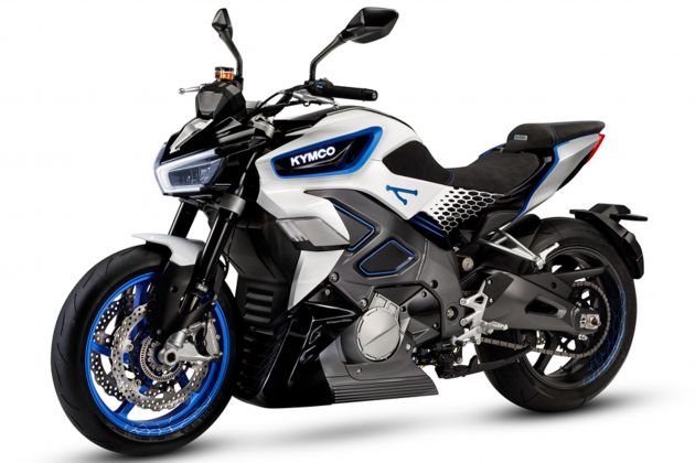 EICMA 2019: Kymco RevoNEX – motosikal naked elektrik dengan enam gear, klac dan mod tunggangan