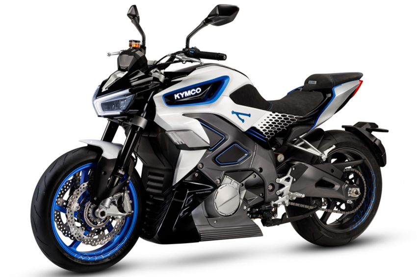 EICMA 2019: Kymco RevoNEX – motosikal naked elektrik dengan enam gear, klac dan mod tunggangan 1043596