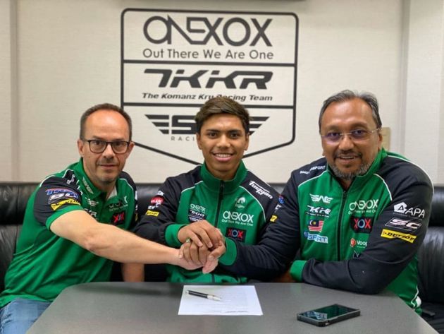 Kasma Daniel lumba Moto2 dengan pasukan ONEXOX TKKR SAG bermula 2020, kontrak selama tiga tahun