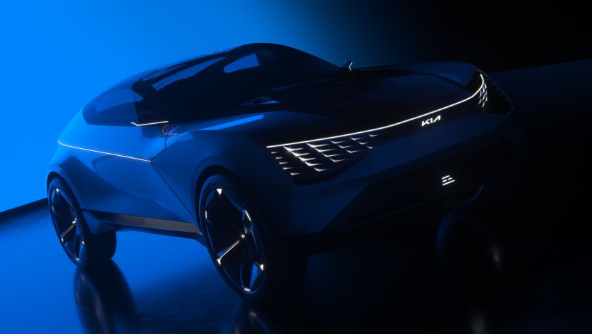 Kia Futuron Concept – SUV Coupe AWD elektrik penuh 1051378