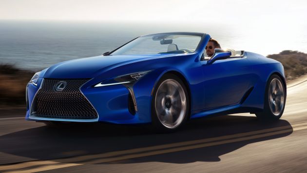 Lexus LC 500 Convertible – open-top stunner debuts