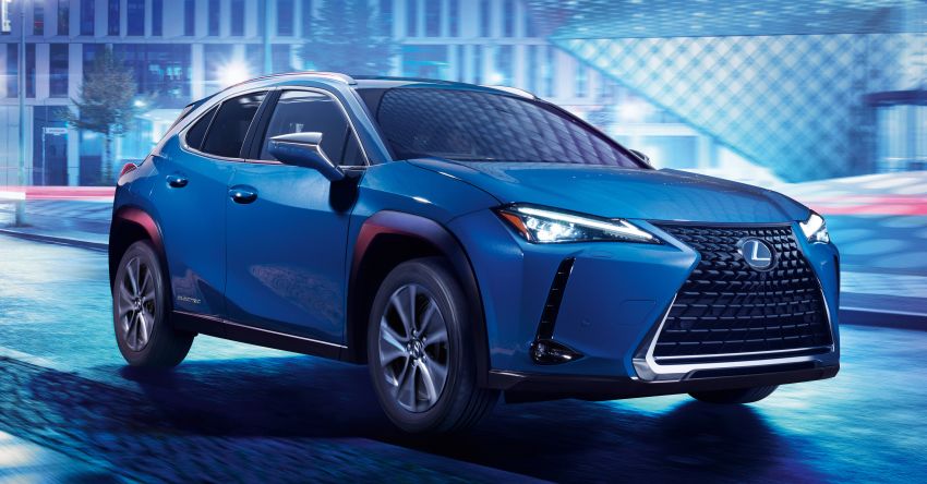 Lexus UX 300e pure EV – 400 km range, 204 PS/300 Nm, ‘paddle-shift’ braking regen, Active Sound Control 1049779