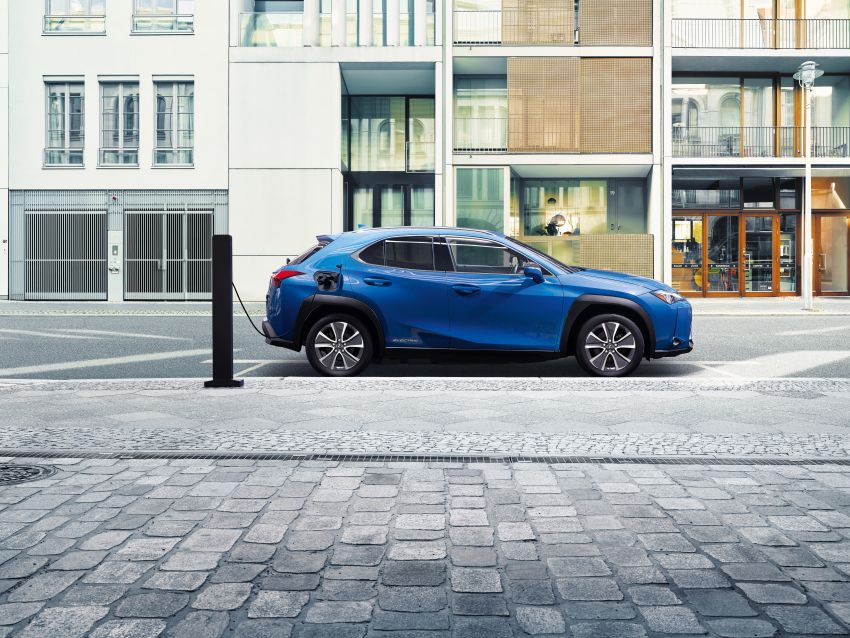 Lexus UX 300e pure EV – 400 km range, 204 PS/300 Nm, ‘paddle-shift’ braking regen, Active Sound Control 1049780