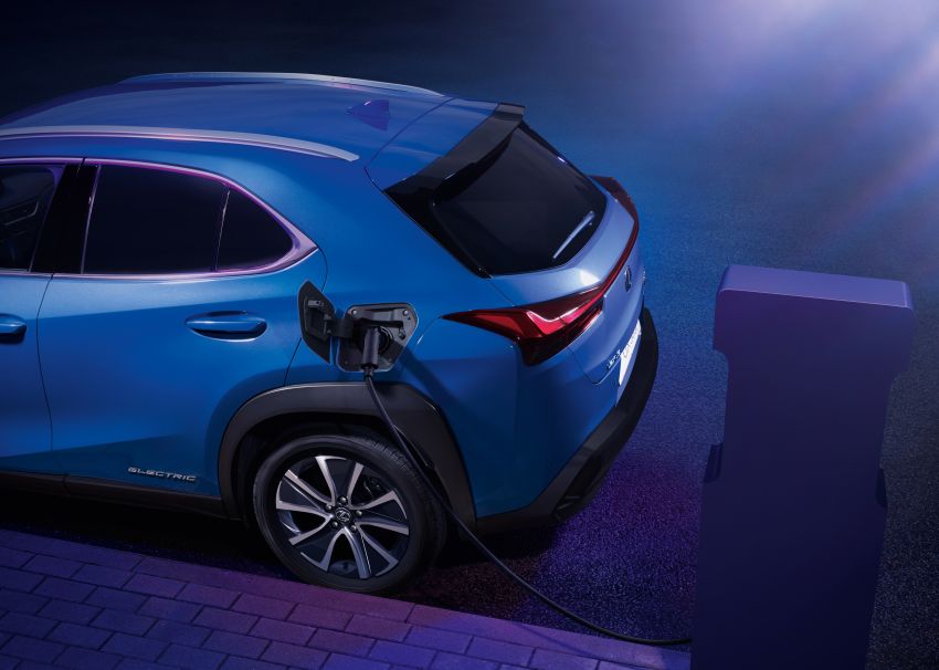 Lexus UX 300e pure EV – 400 km range, 204 PS/300 Nm, ‘paddle-shift’ braking regen, Active Sound Control 1049795