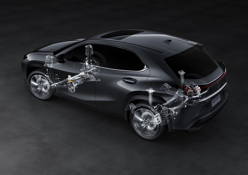 Lexus UX 300e pure EV – 400 km range, 204 PS/300 Nm, ‘paddle-shift’ braking regen, Active Sound Control 1049831