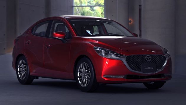 Mazda 2 facelift versi sedan diperkenalkan di Mexico
