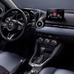Mazda 2 Sedan facelift shown in Mexico with new look