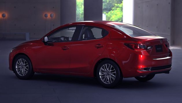 Mazda 2 <em>facelift</em> versi sedan diperkenalkan di Mexico