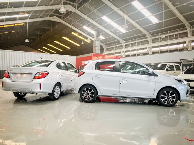 Mitsubishi Mirage dan Attrage facelift 2019 – imej muka Dynamic Shield bocor sebelum dilancarkan
