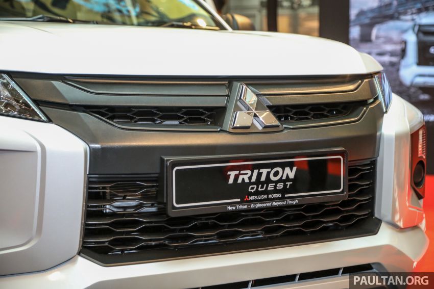 Mitsubishi Triton Quest 2019 dilancarkan di M’sia – RM 79,890, muka Dynamic Shield, 2.5L turbodiesel 4×2 1046011