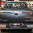 Mitsubishi Triton VGT AT Premium kini dengan dashcam, balutan kulit , Apple Carplay, Android Auto