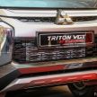 Mitsubishi Triton VGT AT Premium kini dengan dashcam, balutan kulit , Apple Carplay, Android Auto