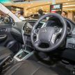 Mitsubishi Triton VGT AT Premium kini dengan dashcam, balutan kulit , Apple Carplay, Android Auto