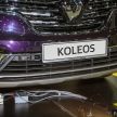 Renault Koleos facelift now in Malaysia from RM180k – standard and Signature, available on Subscription