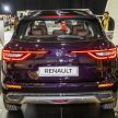 Renault Koleos kini di M’sia – standard dan Signature, dari RM180k, ditawarkan dengan program langganan