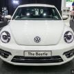 Volkswagen Beetle Retro edition on display at PACE 2019 – three units, two colours, RM170,593 OTR