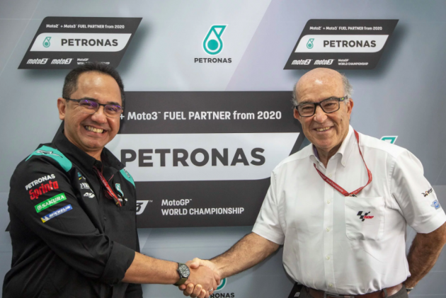 Petronas jadi pembekal minyak rasmi untuk jentera lumba Moto3 dan Moto2 hingga tahun 2022