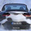 SPIED: 992 Porsche 911 Targa – cold weather testing