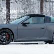 SPIED: 992 Porsche 911 Targa – cold weather testing