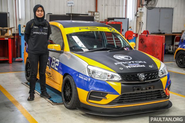 Proton R3 names MSF-R3 lady drivers line-up – Nurul Husna, Faye Kusairi and Leona Chin to pilot #82 Saga